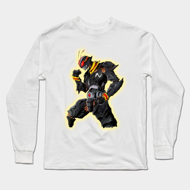 Kamen Rider Black Long Sleeve T-Shirt by The Toku Verse